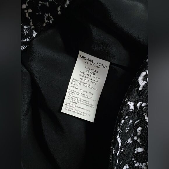 MICHAEL KORS COLLECTION Lace Sheath Minidress size 6 - Picture 12 of 12